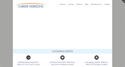 Desktop Screenshot of career-horizons.com